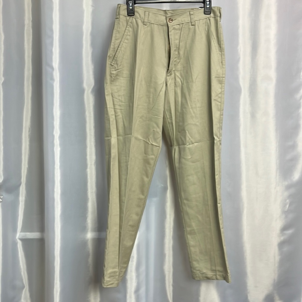George men’s plain front pants